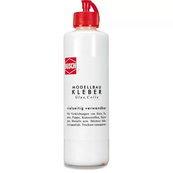 White Modelling PVA Glue Busch 7599