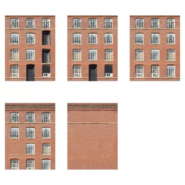 1950's Warehouse OO gauge  Self-adhesive Paper  BM104