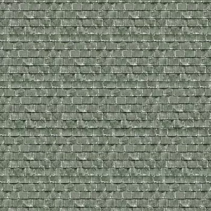 Green Roof Tiles OO Self-Adhesive paper