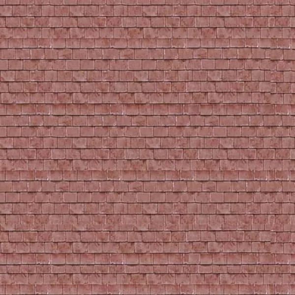Red Roof Tiles OO  Self-adhesive Paper