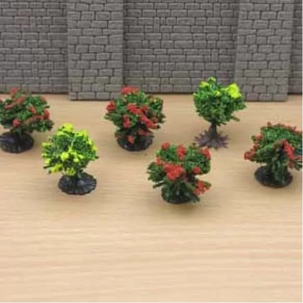 Bushes or Trees Flowering 25mm Tall