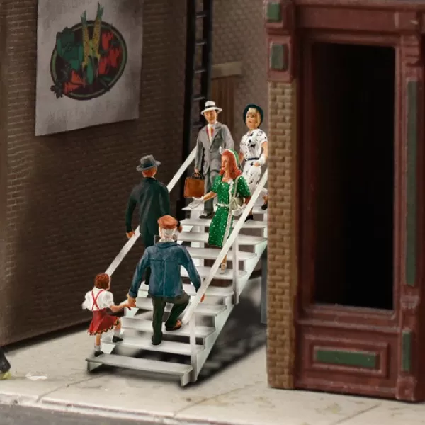 Walking up and down the Stairs OO