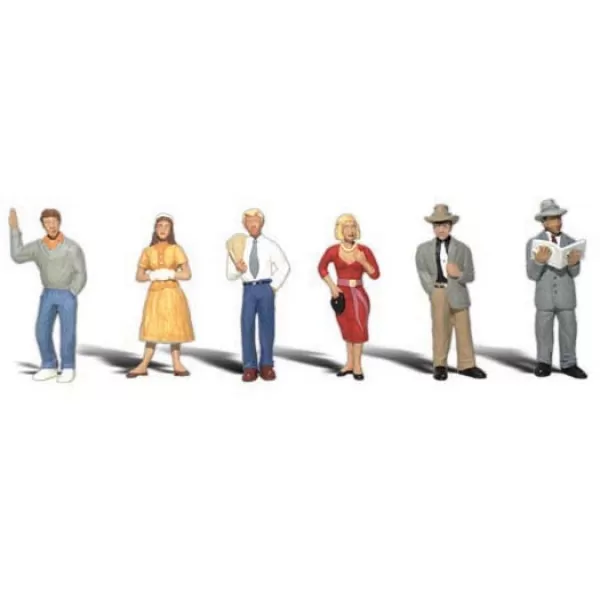 Pedestrians N gauge by Woodland Scenics A2121