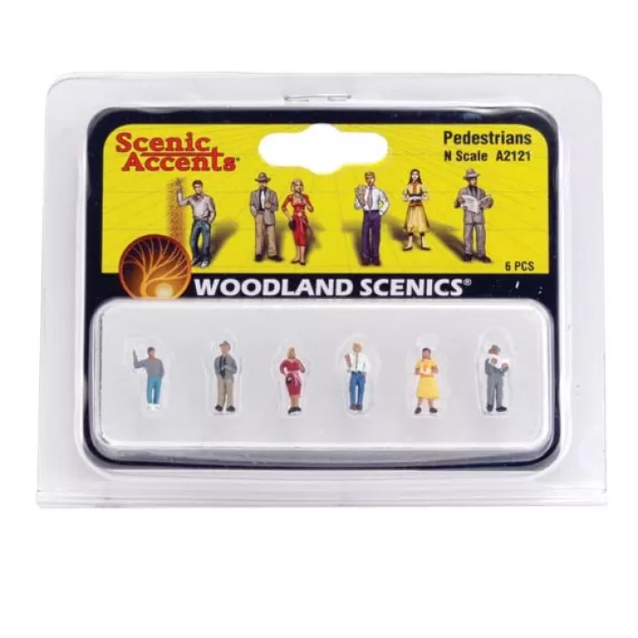 Pedestrians N gauge by Woodland Scenics A2121