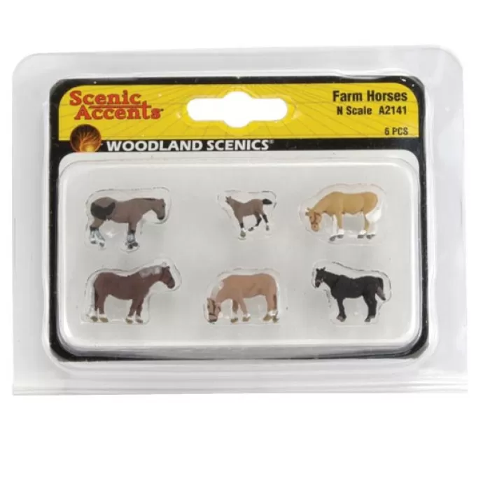 Farm Horses N gauge #