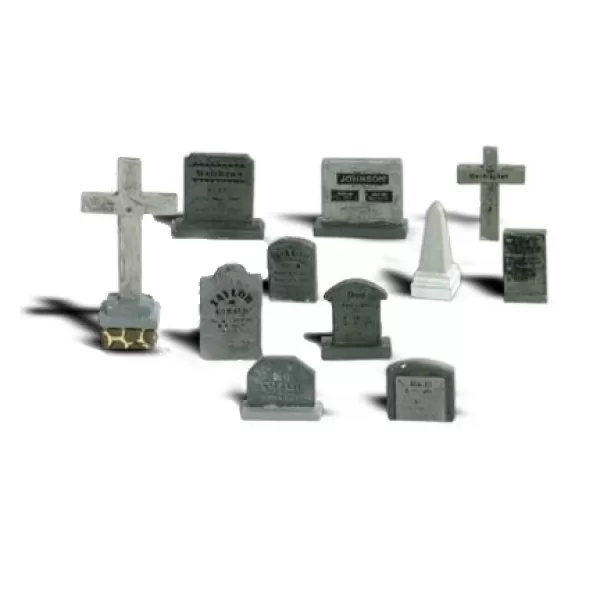 Gravestones Headstones N gauge
