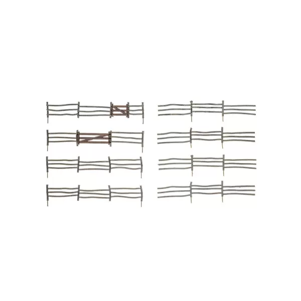 Split Rail Log Fence N gauge A2991