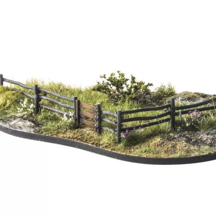 Split Rail Log Fence N gauge A2991