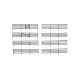 Rail Board Fence O Scale