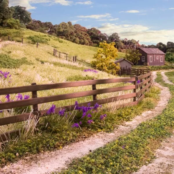 Rail Board Fence O Scale