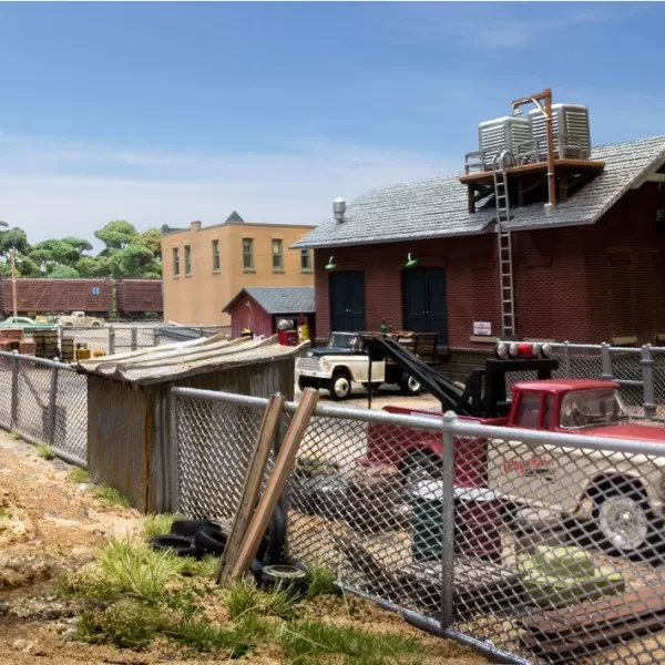 Chain Link Fence N gauge