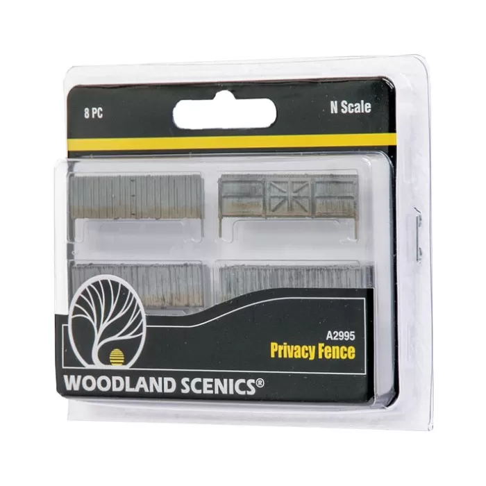 Privacy Close Board Fence N gauge Woodland Scenics A2995