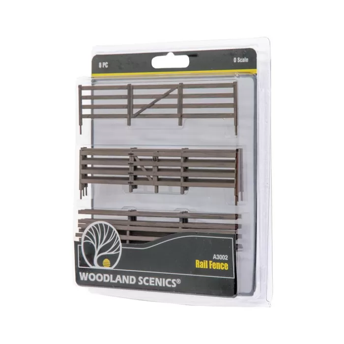 Rail Board Fence O Scale