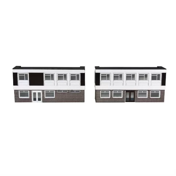 Office Block Low Relief N gauge ATD12021