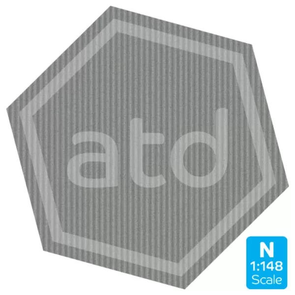 Asbestos Sheet Card N Gauge  ATD12039