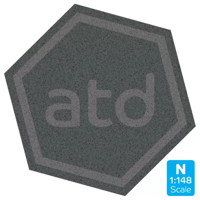 Asphalt Sheet Card N Gauge  ATD12040