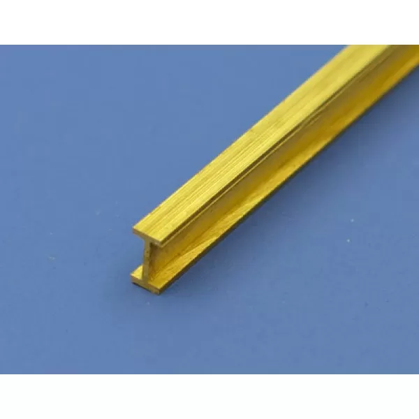 Brass I beam 2mm x 1mm