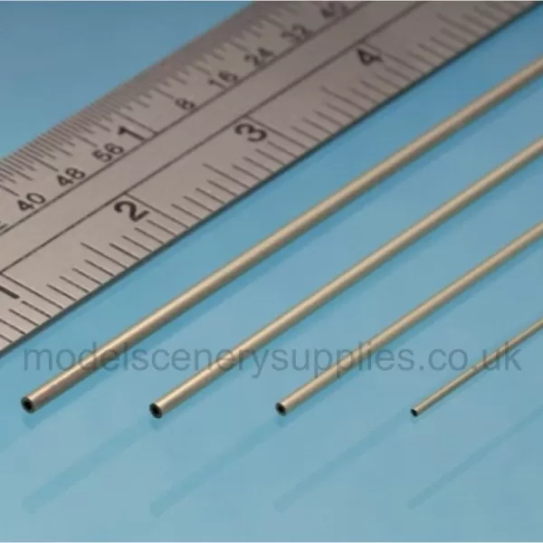 Nickel Silver Round Tube 0.3mm Albion Alloys NST03