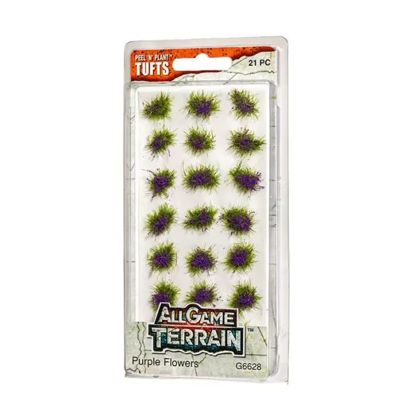 All Game Terrain Purple Flowers Tufts G6628