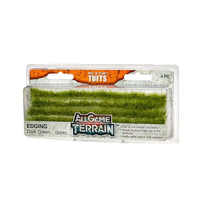 All Game Terrain Edging Dark Green G6645