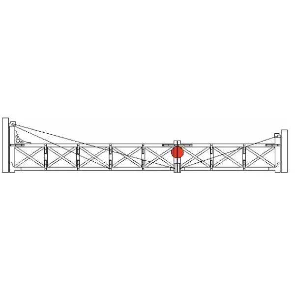 Asymmetric Level Crossing Gates