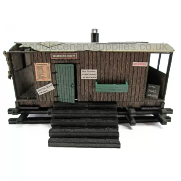 Guards Van Allotment Shed OO 