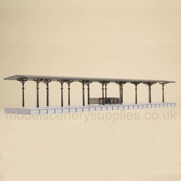 Station Platform and Canopy N gauge