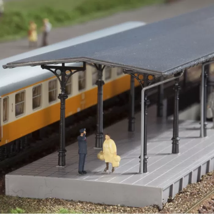 Station Platform and Canopy N gauge
