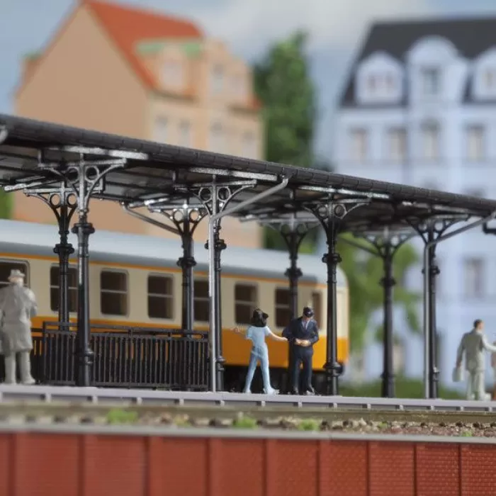 Station Platform and Canopy N gauge