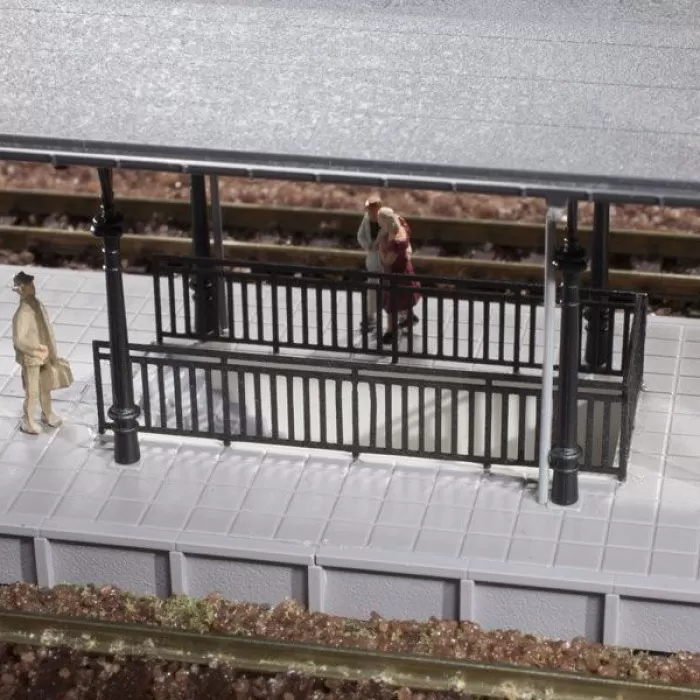 Station Platform and Canopy N gauge