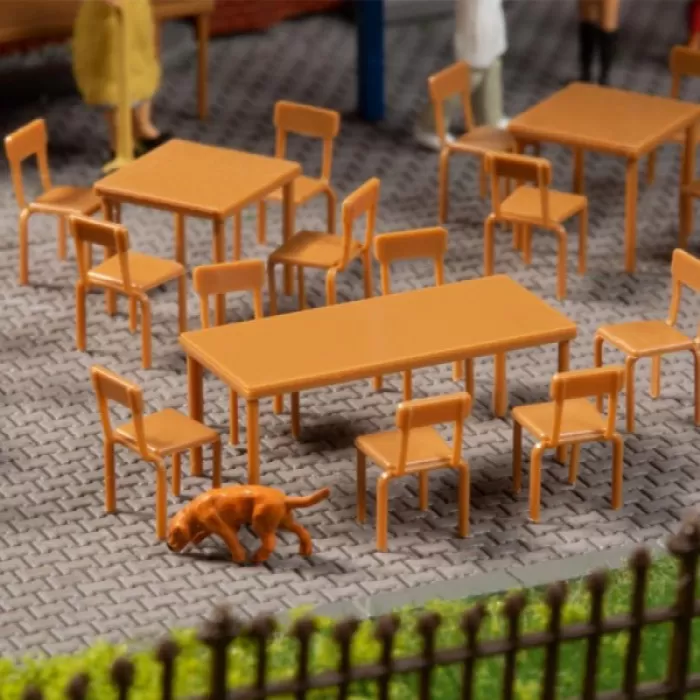 Tables and Chairs Stackable OO