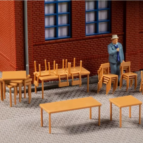 Tables and Chairs Stackable OO