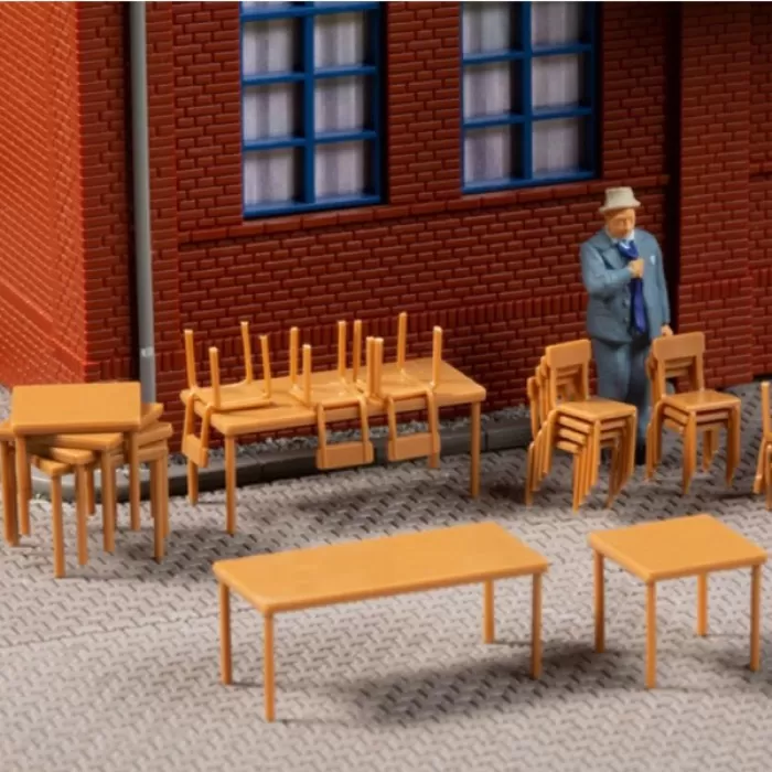 Tables and Chairs Stackable OO