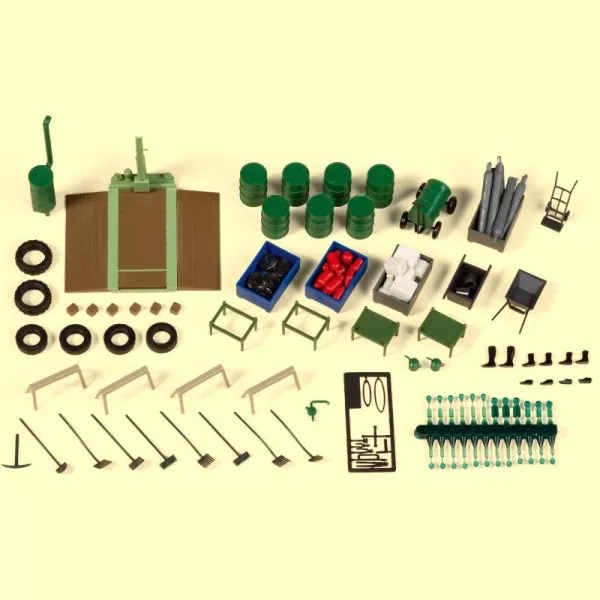 Garage Workshop Accessories OO Auhagen 41682