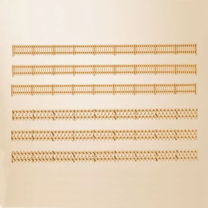 Cross M&GN and Picket Wooden Fencing N