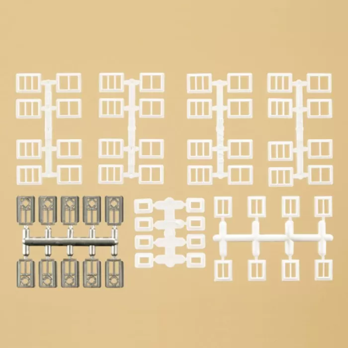 N gauge windows and doors Pack2