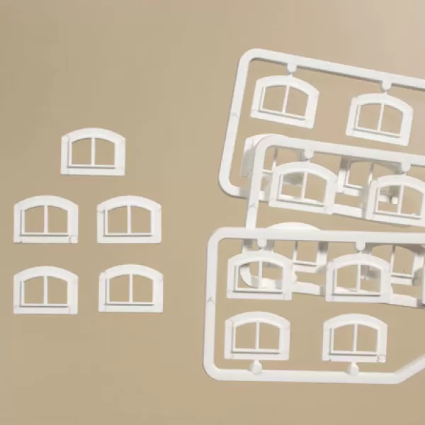 Windows Arched OO Auhagen 80214