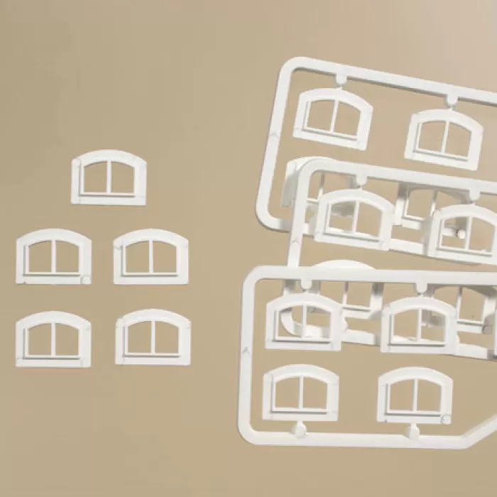 Windows Arched OO Auhagen 80214