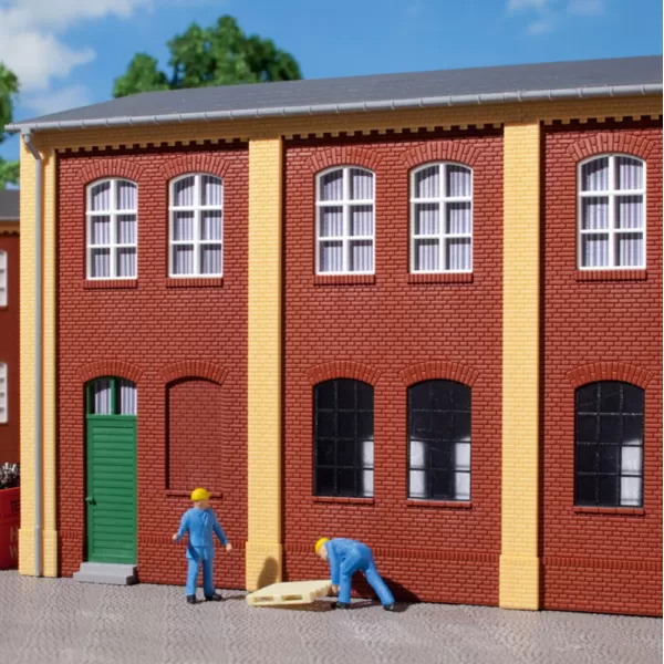 Double Storey Half Width Window and Door Wall without Tooth Frieze 80506