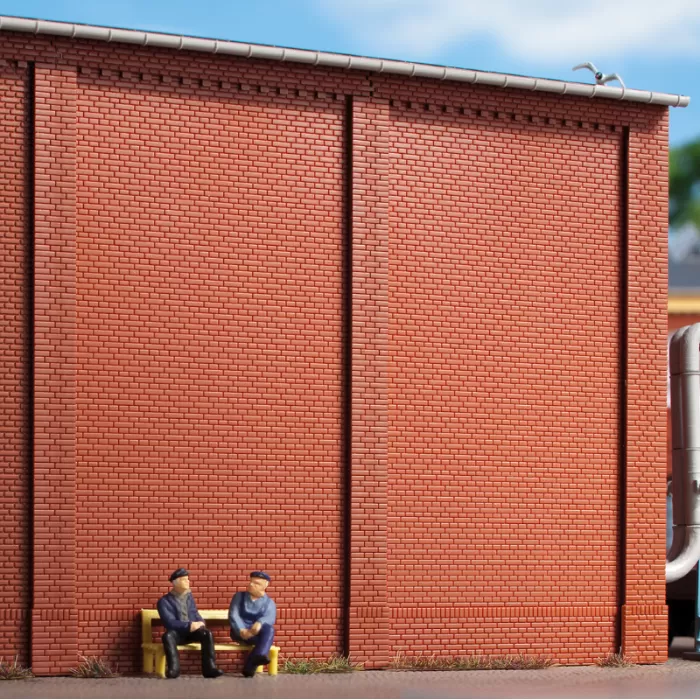 Double Storey Half Width Solid Wall without Tooth Frieze 80511