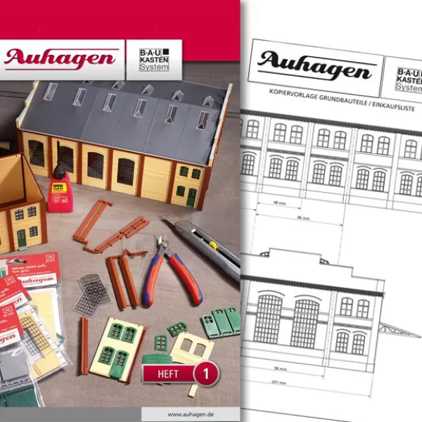 Auhagen Scratch Build Modular System Components 