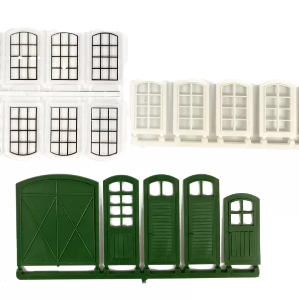 3rd Auhagen Building Components Windows and Doors