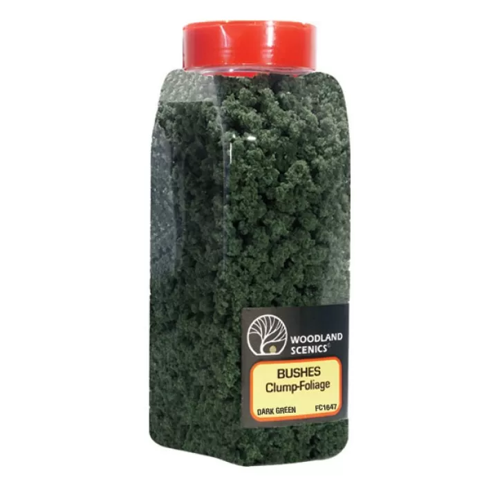 Woodland Scenics Bushes Dark Green FC147 FC1647