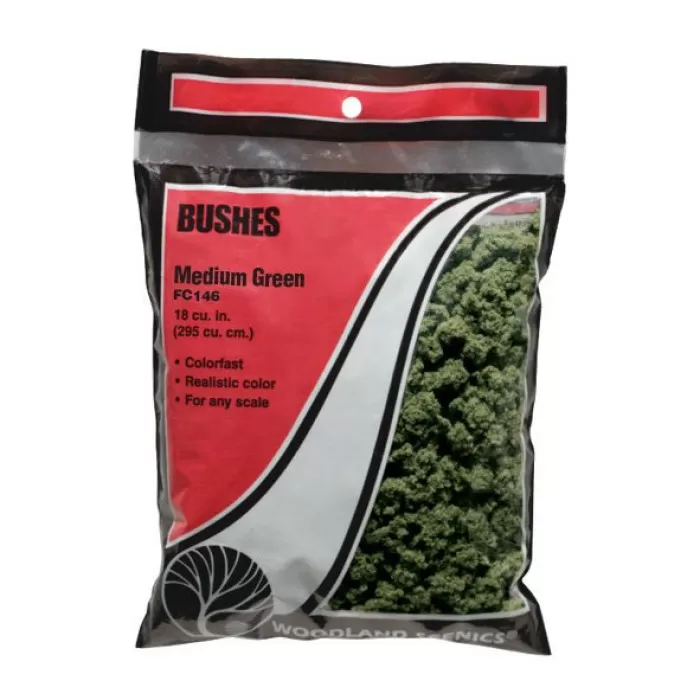 Woodland Scenics Bushes Medium Green FC1646 FC146 