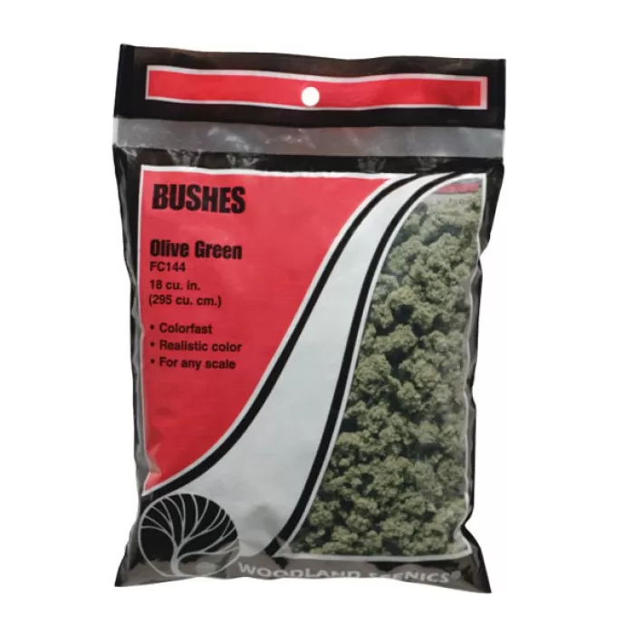 Woodland Scenics Bushes Olive Green