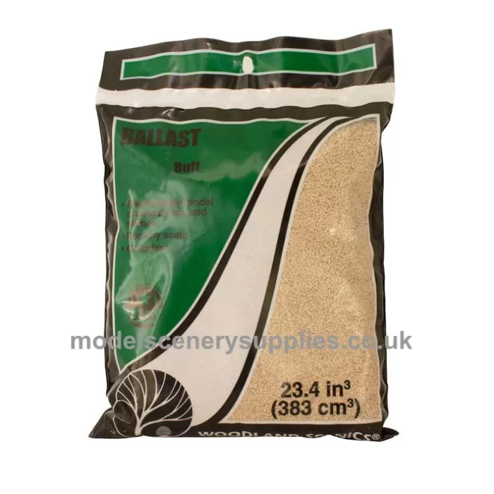 Ballast BUFF COARSE Woodland Scenics 