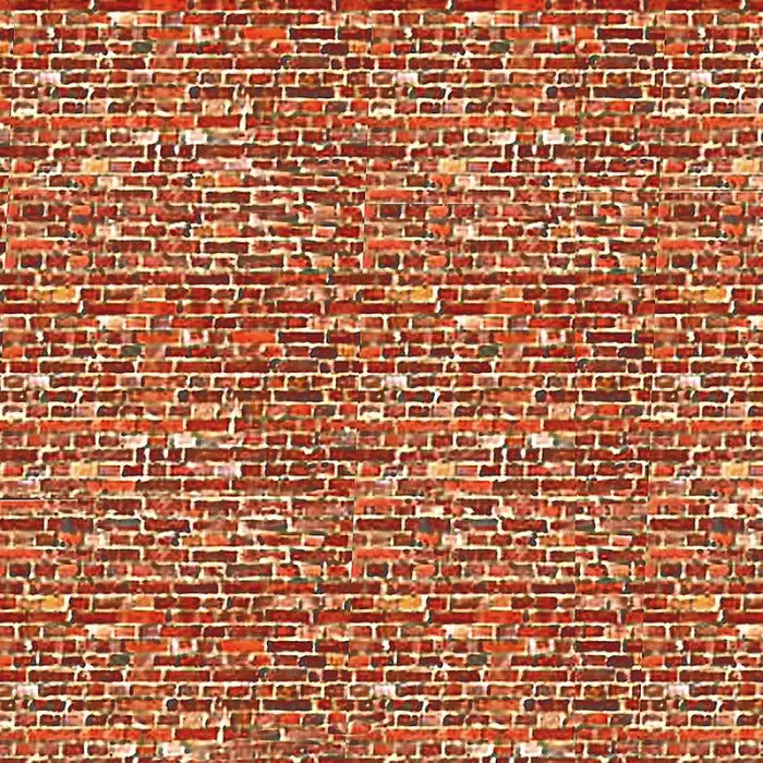 Self-Adhesive Building Paper Old Dark Brick N Gauge