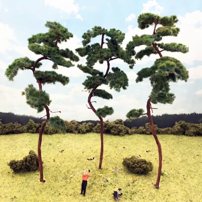 Pine Trees 150mm tall