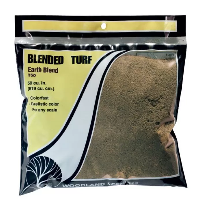 Earth Blend Blended Turf Woodland Scenics T1350 T50
