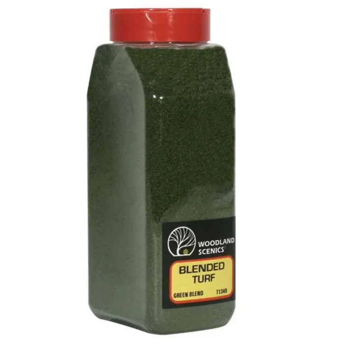 Green Blend Blended Turf Woodland Scenics T1349